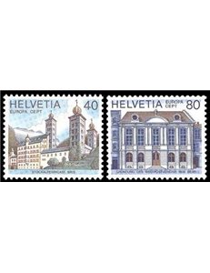 SWITZERLAND 1978 Europe 2v MNH**
