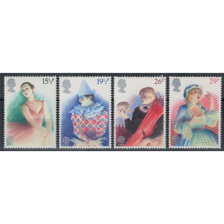 GRAN BRETAGNA 1982 Europa 4v MNH**