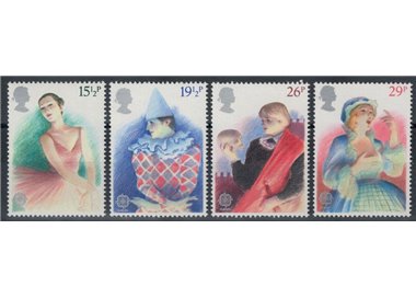 GREAT BRITAIN 1982 Europe 4v MNH**