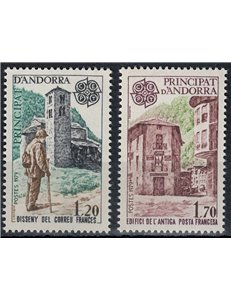FRENCH ANDORRA 1979 Europe 2v MNH**