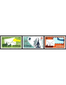 CYPRUS 1979 Europe 3v MNH**