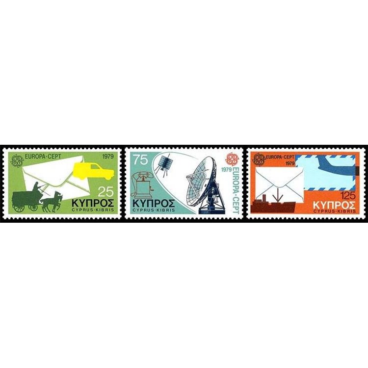 CYPRUS 1979 Europe 3v MNH**