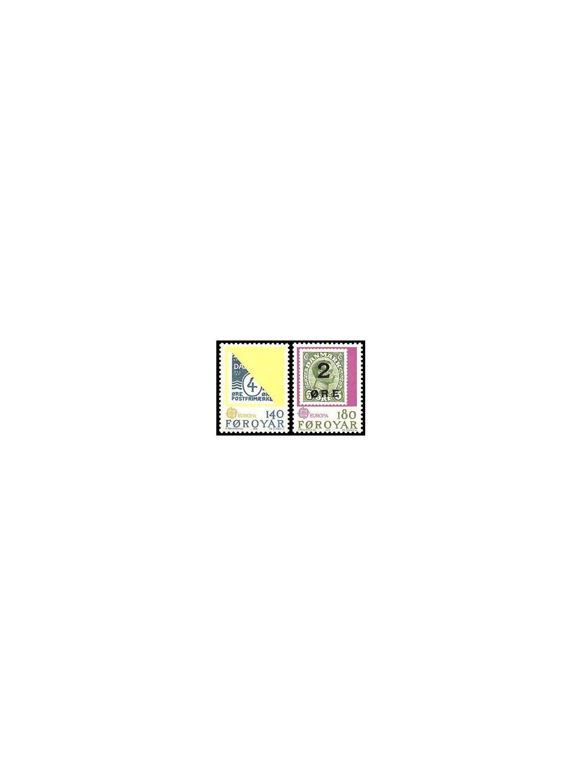 FAEROER 1979 Europa 2v MNH**