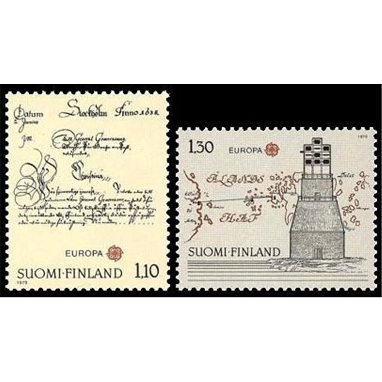 FINLANDIA 1979 Europa 2v MNH**