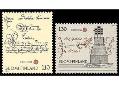 FINLAND 1979 Europe 2v MNH**