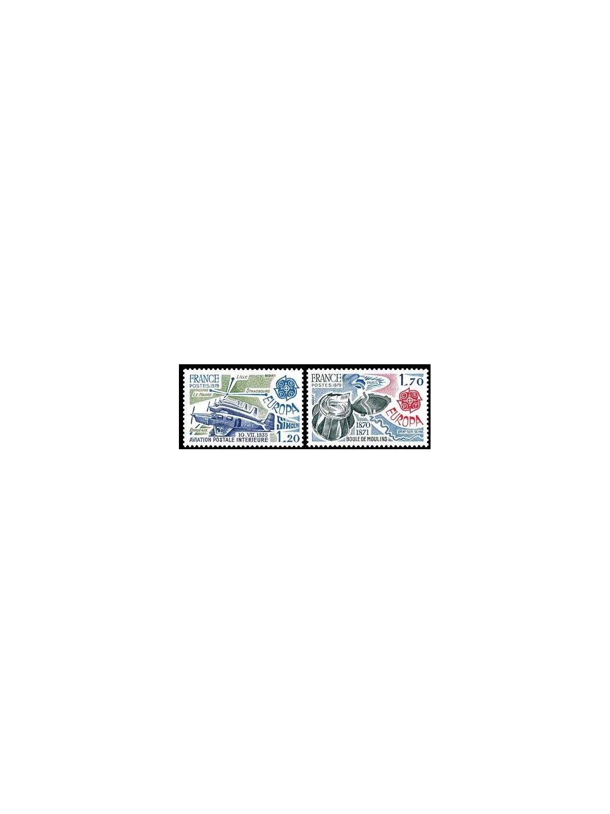 FRANCE 1979 Europe 2v MNH**