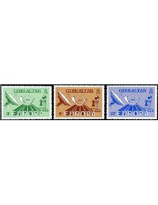 GIBRALTAR 1979 Europe 3v MNH**