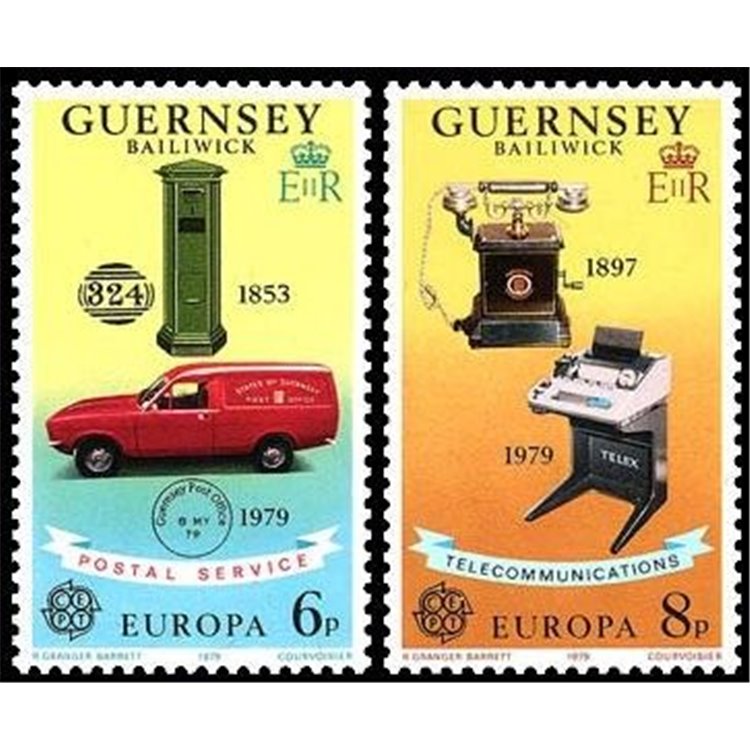 GUERNSEY 1979 Europe 2v MNH**