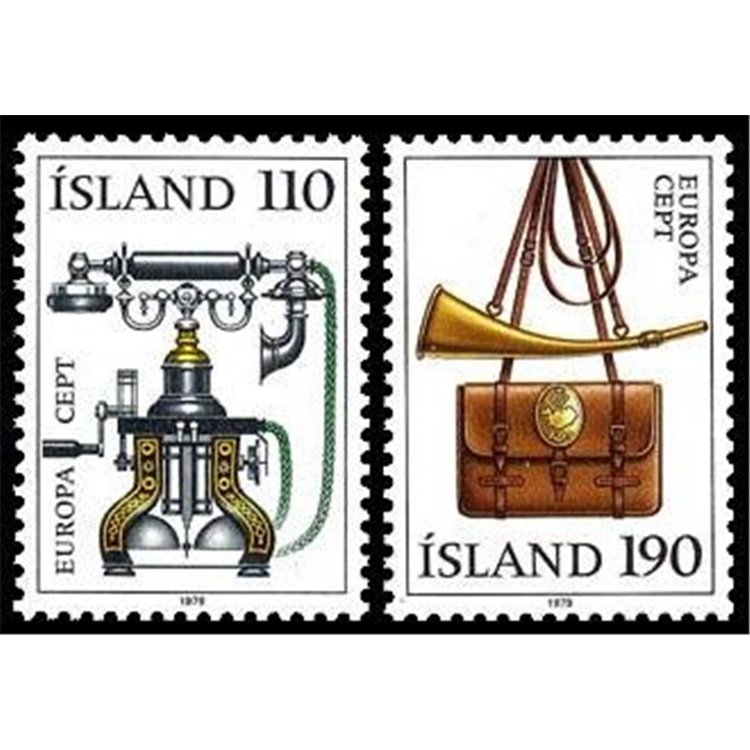 ISLANDA 1979 Europa 2v MNH**
