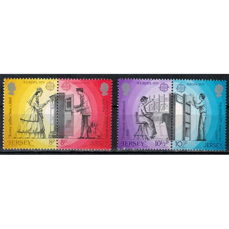 JERSEY 1979 Europa 4v MNH**
