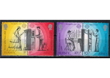 JERSEY 1979 Europa 4v MNH**