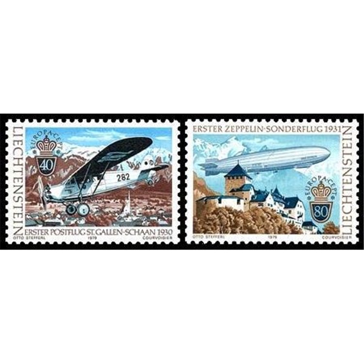 LIECHTENSTEIN 1979 Europa 2v MNH**