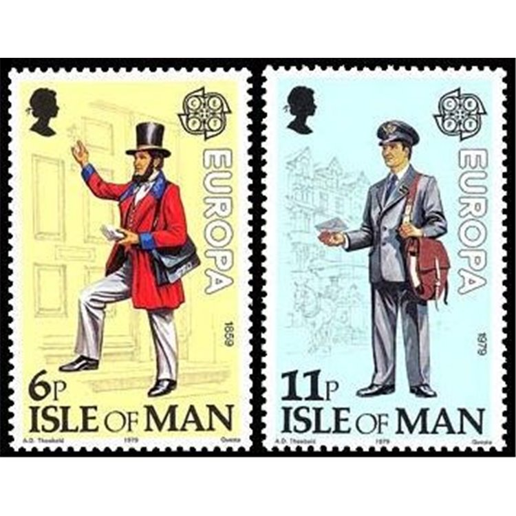 MAN 1979 Europa 2v MNH**
