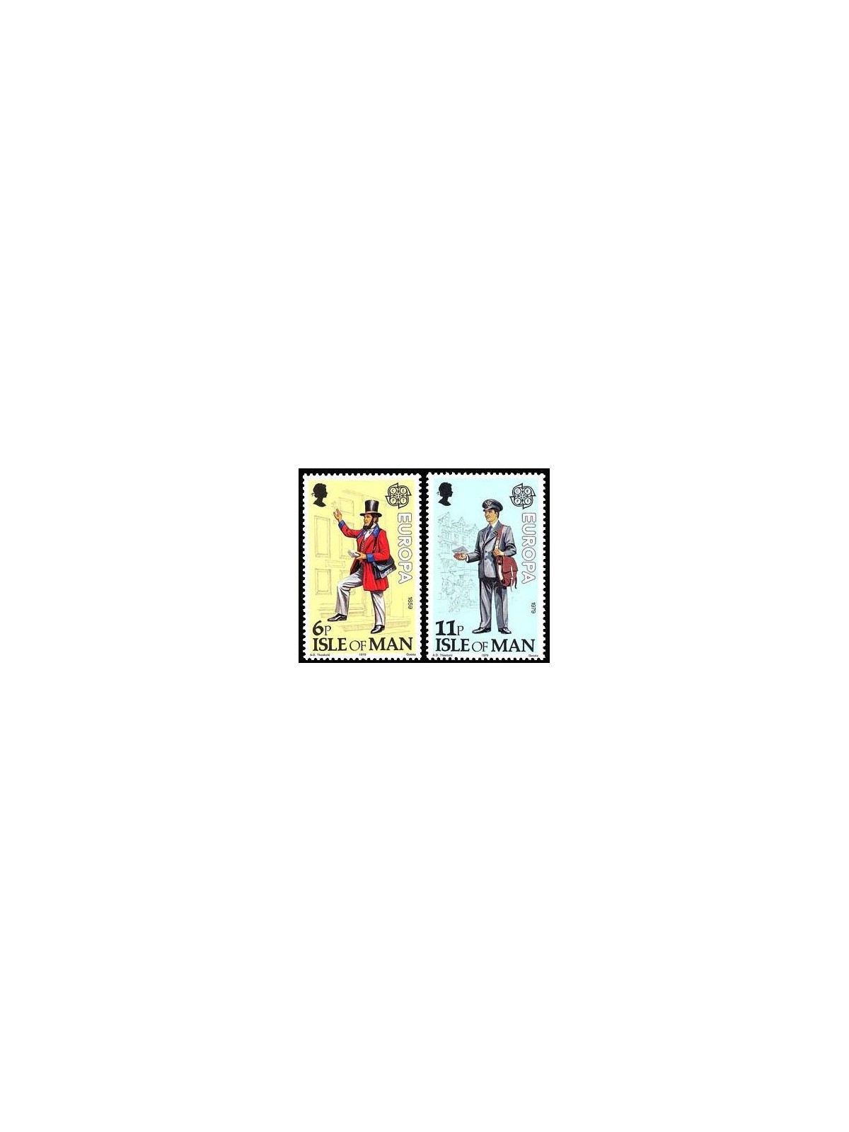 MAN 1979 Europe 2v MNH**