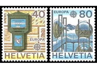 SWITZERLAND 1979 Europe 2v MNH**