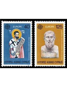 CYPRUS 1980 Europe 2v MNH**