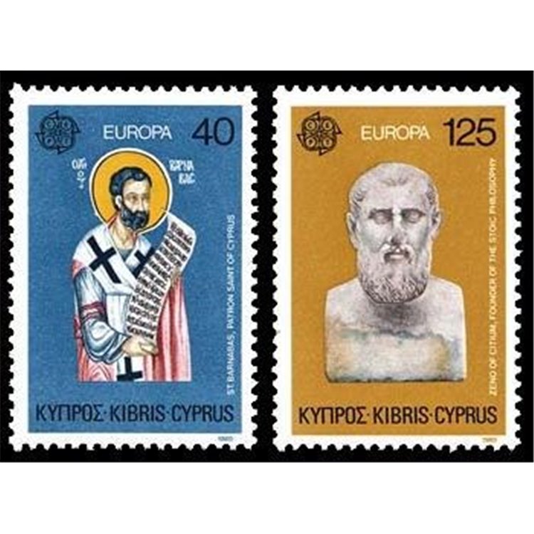 CYPRUS 1980 Europe 2v MNH**