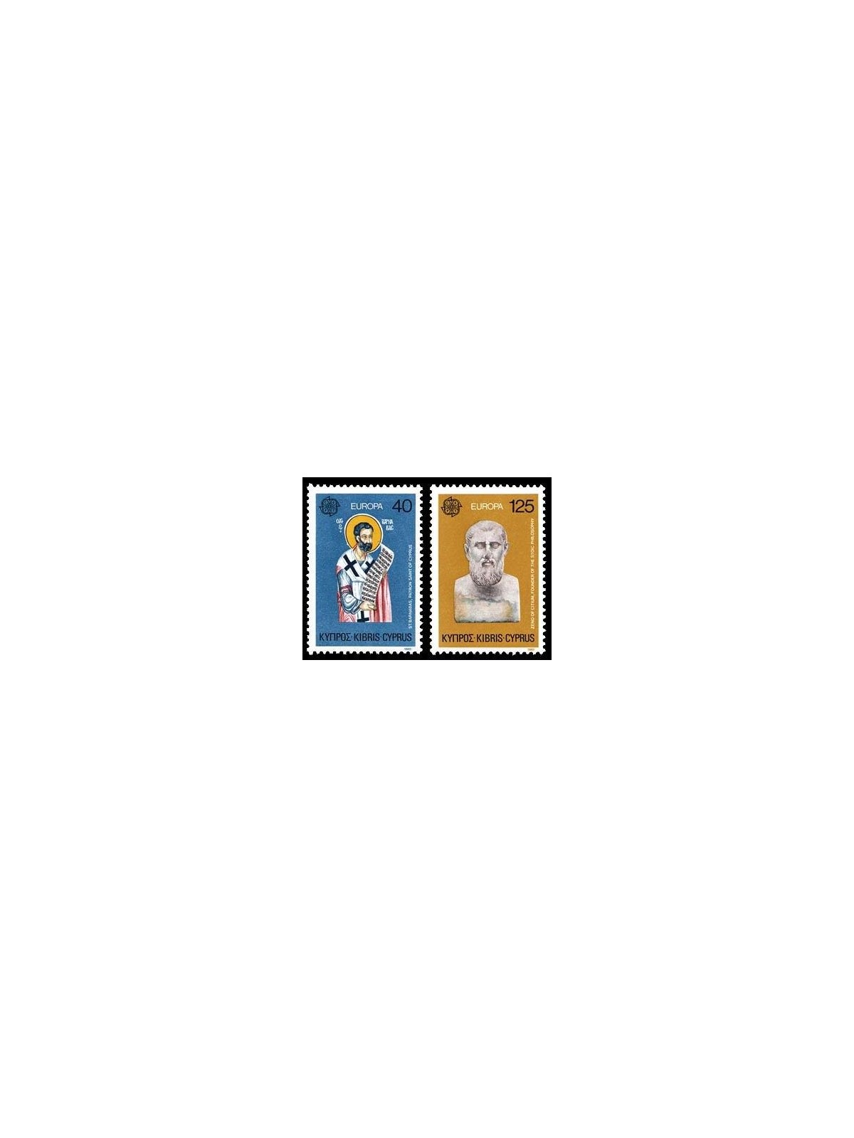 CYPRUS 1980 Europe 2v MNH**