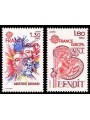FRANCIA 1980 Europa 2v MNH**