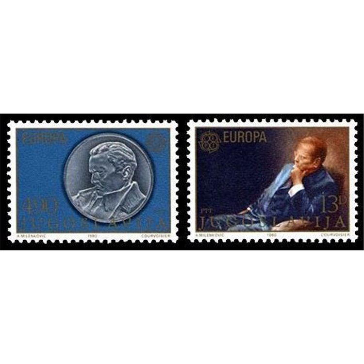 JUGOSLAVIA 1980 Europa 2v MNH**