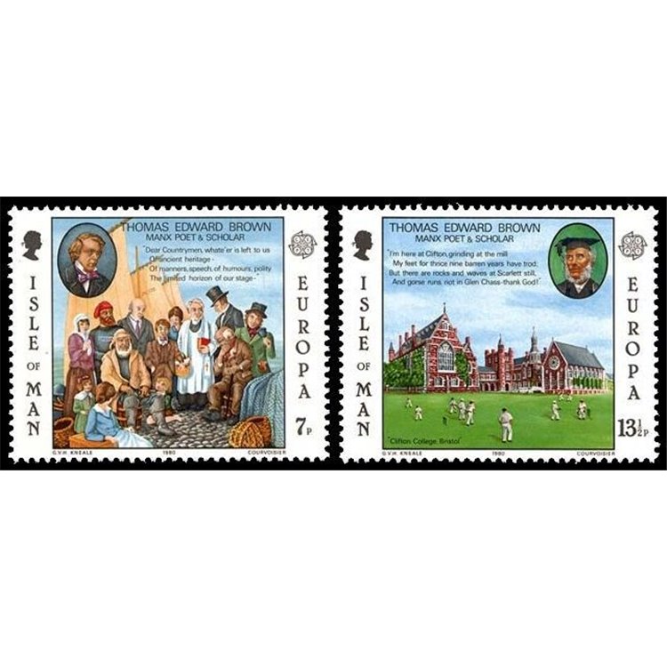 MAN 1980 Europe 2v MNH**