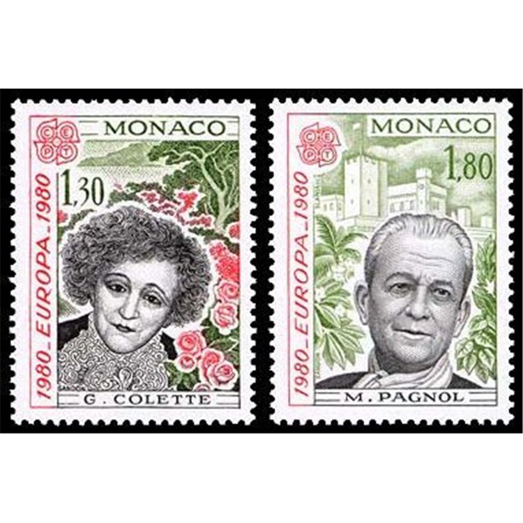 MONACO 1980 Europe 2v MNH**