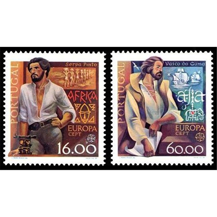 PORTUGAL 1980 Europe 2v MNH**