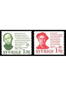 SWEDEN 1980 Europe 2v MNH**
