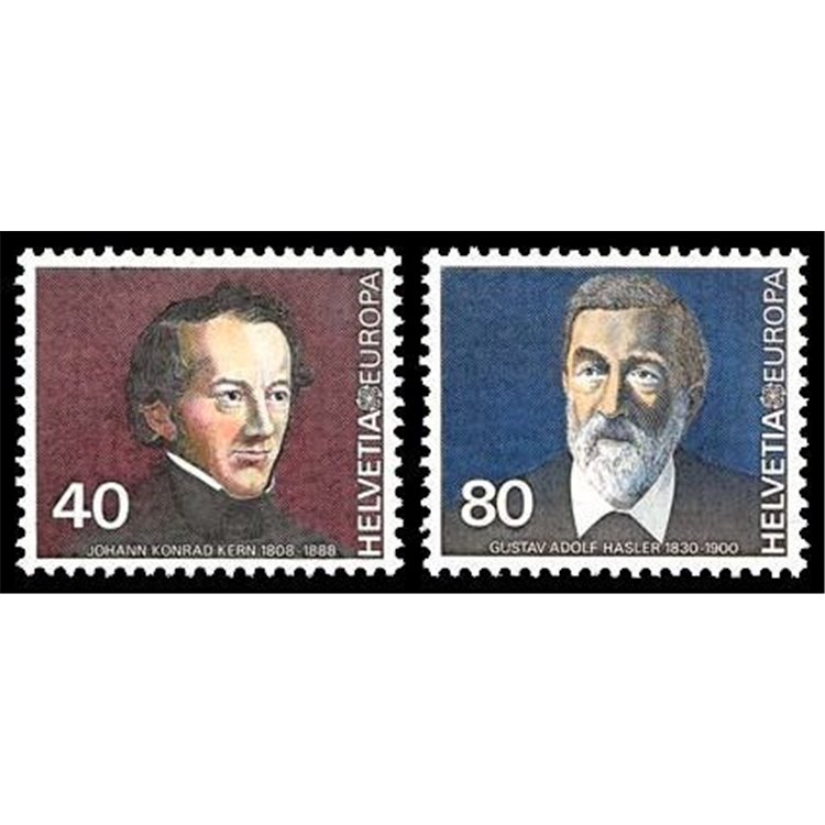 SVIZZERA 1980 Europa 2v MNH**