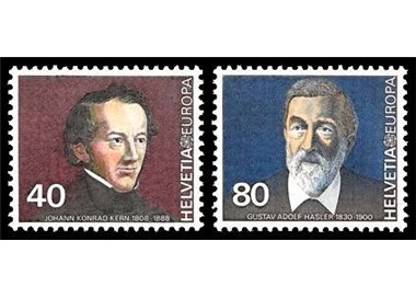 SWITZERLAND 1980 Europe 2v MNH**