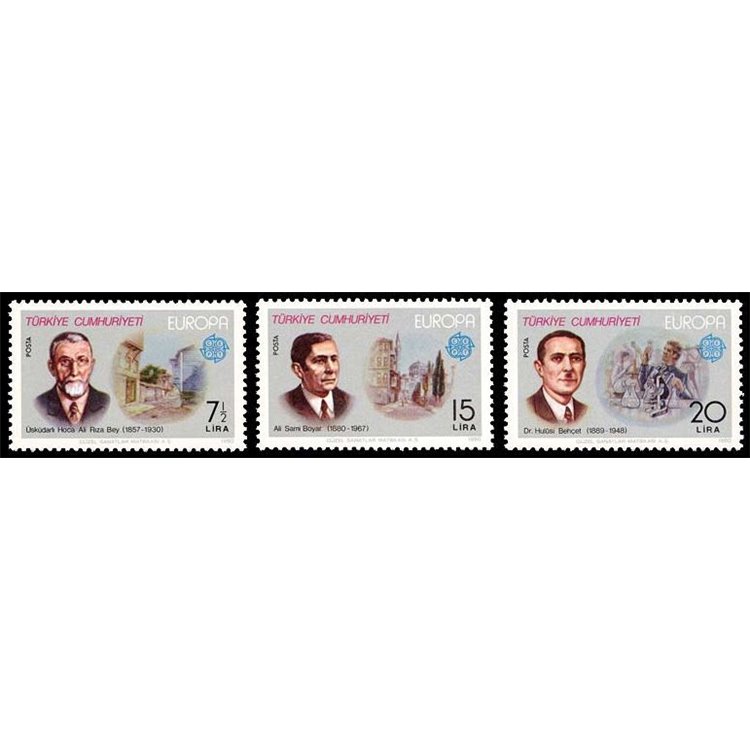 TURCHIA 1980 Europa 3v MNH**