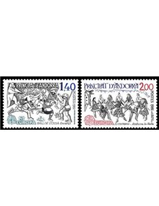ANDORRA FRANCESE 1981 Europa 2v MNH**