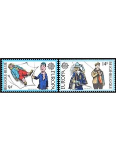 BELGIO 1981 Europa 2v MNH**