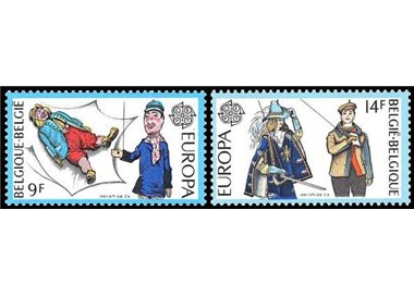 BELGIO 1981 Europa 2v MNH**