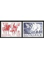DANIMARCA 1981 Europa 2v MNH**
