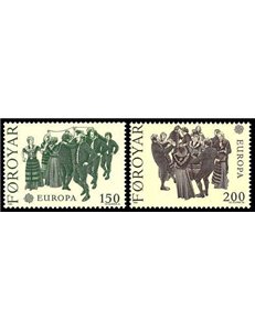 FAEROER 1981 Europa 2v MNH**