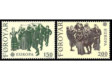 FAROE ISLANDS 1981 Europe 2v MNH**