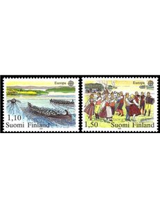 FINLANDIA 1981 Europa 2v MNH**
