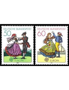 GERMANY BRD 1981 Europe 2v MNH**
