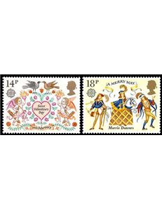 GREAT BRITAIN 1981 Europe 2v MNH**