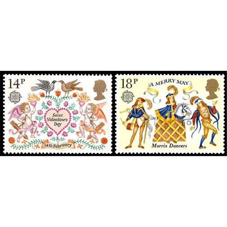 GREAT BRITAIN 1981 Europe 2v MNH**