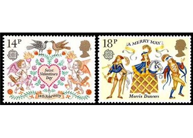 GREAT BRITAIN 1981 Europe 2v MNH**