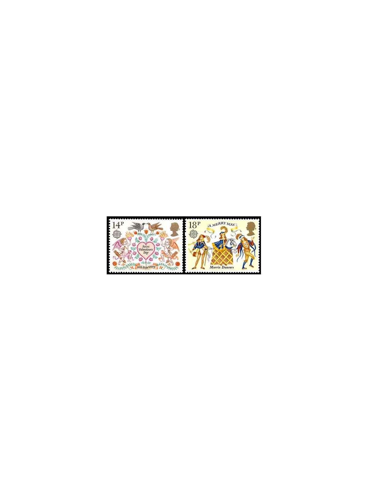 GREAT BRITAIN 1981 Europe 2v MNH**