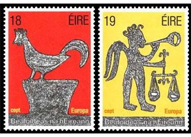 IRELAND 1981 Europe 2v MNH**
