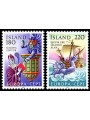 ISLANDA 1981 Europa 2v MNH**