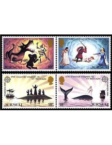 JERSEY 1981 Europa 4v MNH**