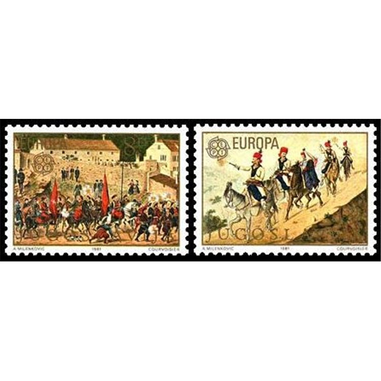 JUGOSLAVIA 1981 Europa 2v MNH**