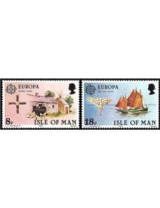 MAN 1981 Europa 2v MNH**