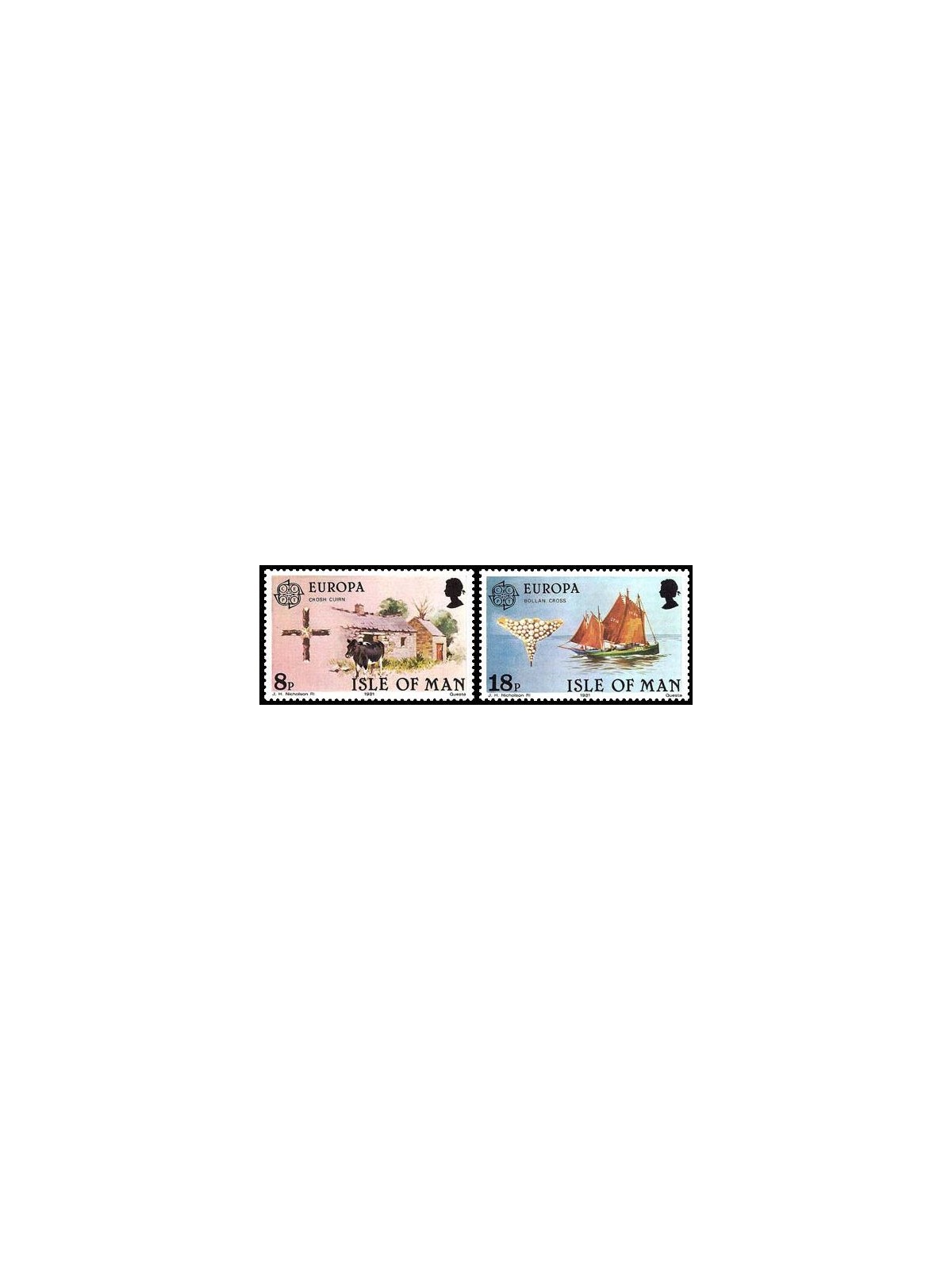 MAN 1981 Europe 2v MNH**