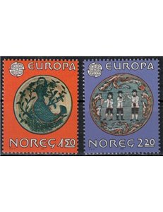 NORVEGIA 1981 Europa 2v MNH**